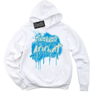 Coconut Milk University Blue Dunk Sneaker Hoodie Sneaker Addict Graphic