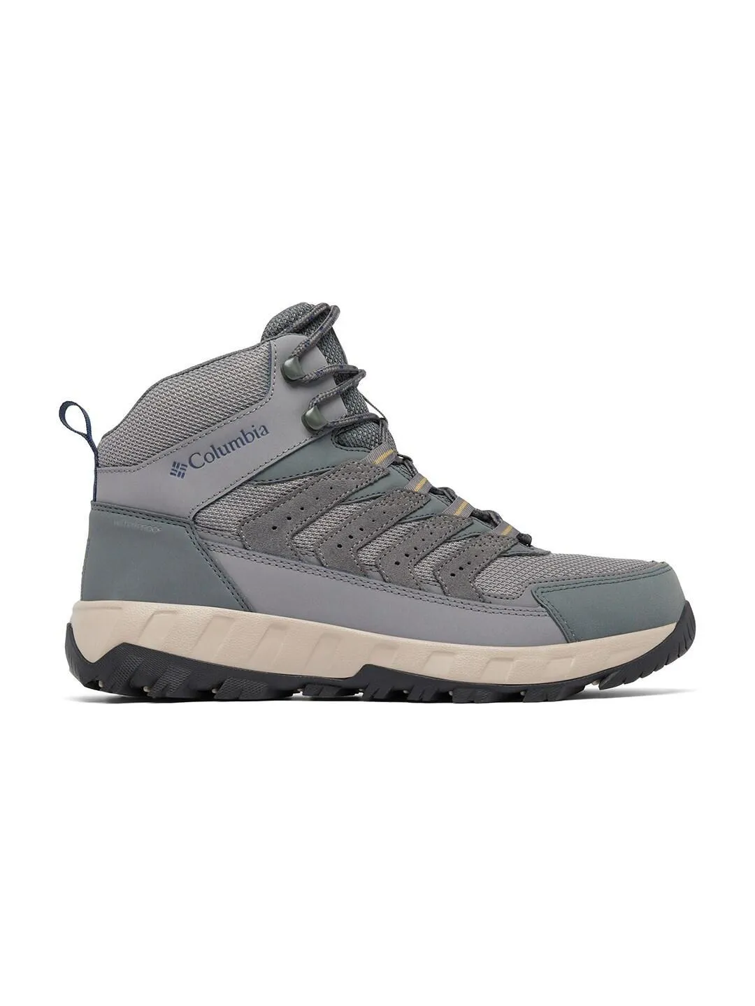 Columbia Men Grey STRATA TRAIL MID WP