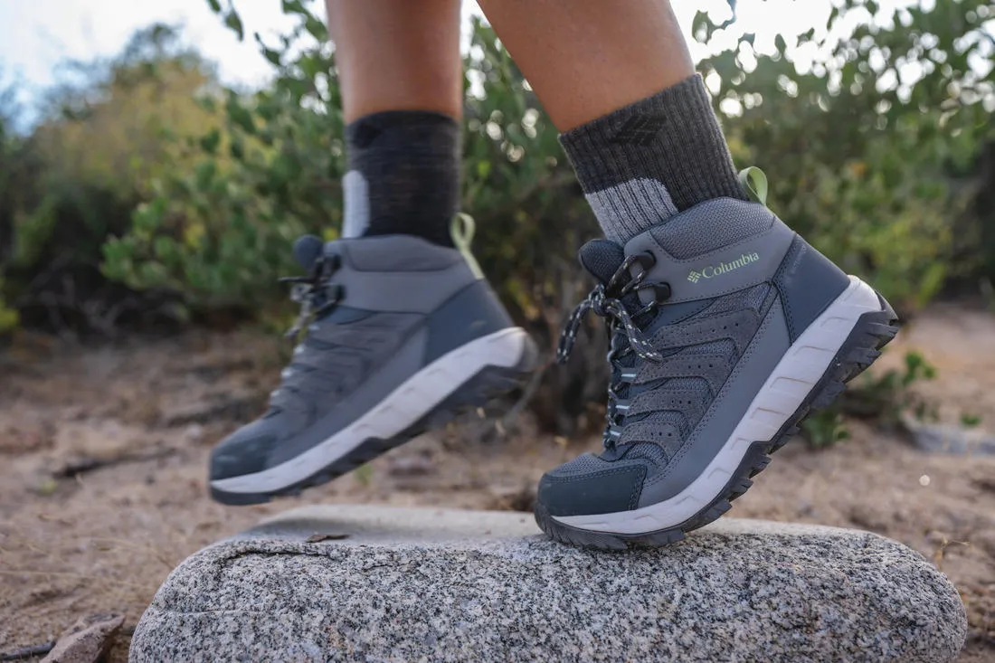 Columbia Men Grey STRATA TRAIL MID WP
