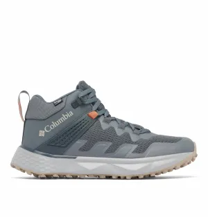 Columbia Mens Facet 75 Outdry Mid Waterproof Hiking Shoe, Graphite/Canvas Tan, 10.5
