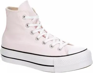Converse Unisex Chuck Taylor All Star Lift High Decade Canvas Sneaker - Lace up Closure Style - Pink/Pale Pink/White/Black, 9.5 Women/7.5 Men