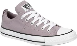 Converse Unisex Chuck Taylor All Star Madison Ox Low Canvas Sneaker - Lace up Closure Style - Stardust Lilac/White/Black 10