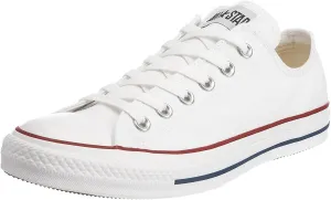Converse Unisex Chuck Taylor All Star OX Sneaker (6.5 US MEN / 8.5 US WOMEN, Optical-White,.)