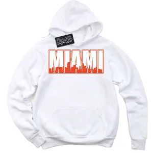 Cosmic Clay Dunk Sneaker Hoodie Miami Graphic