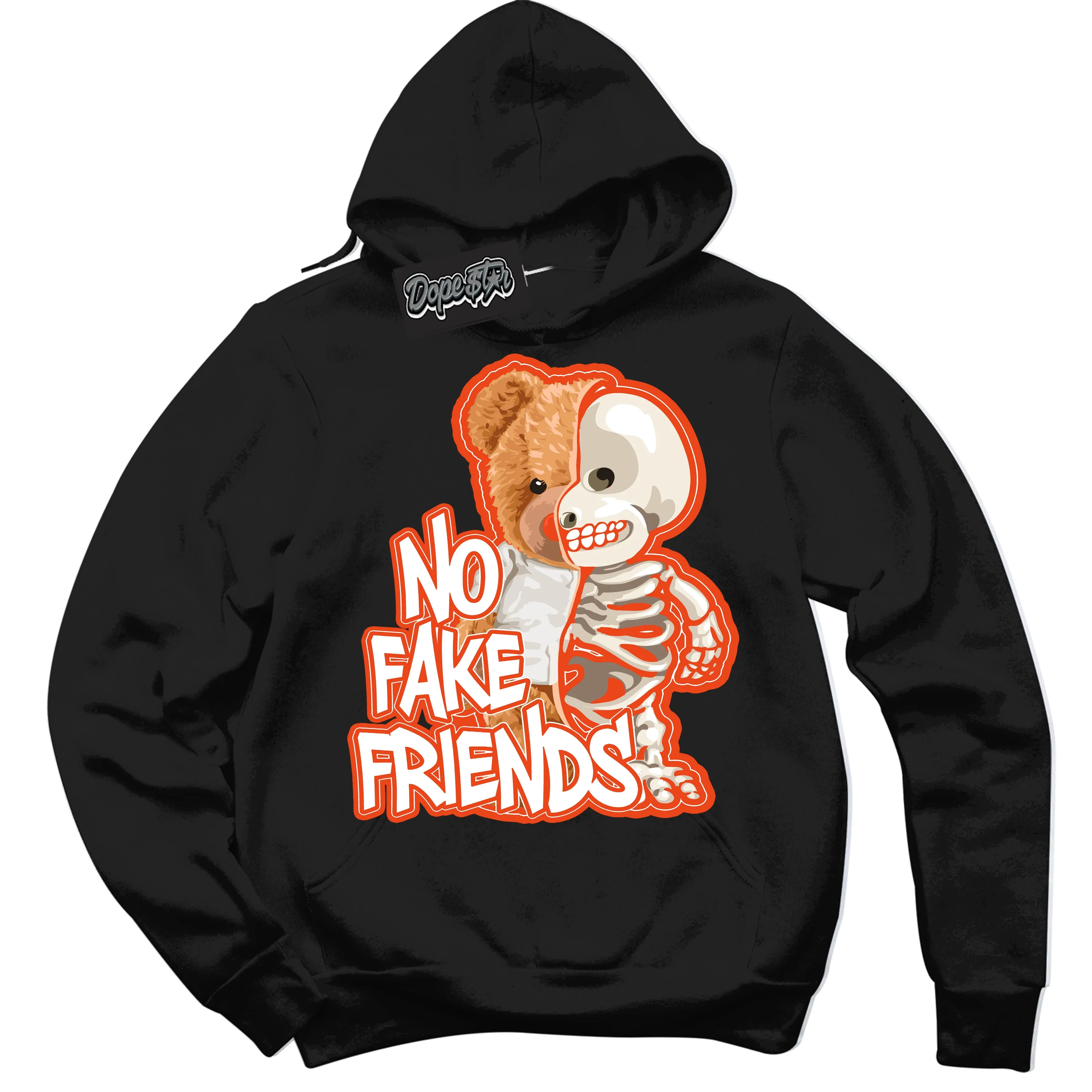Cosmic Clay Dunk Sneaker Hoodie No Fake Friends Graphic