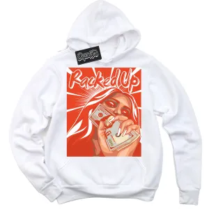 Cosmic Clay Dunk Sneaker Hoodie Racked Up Graphic