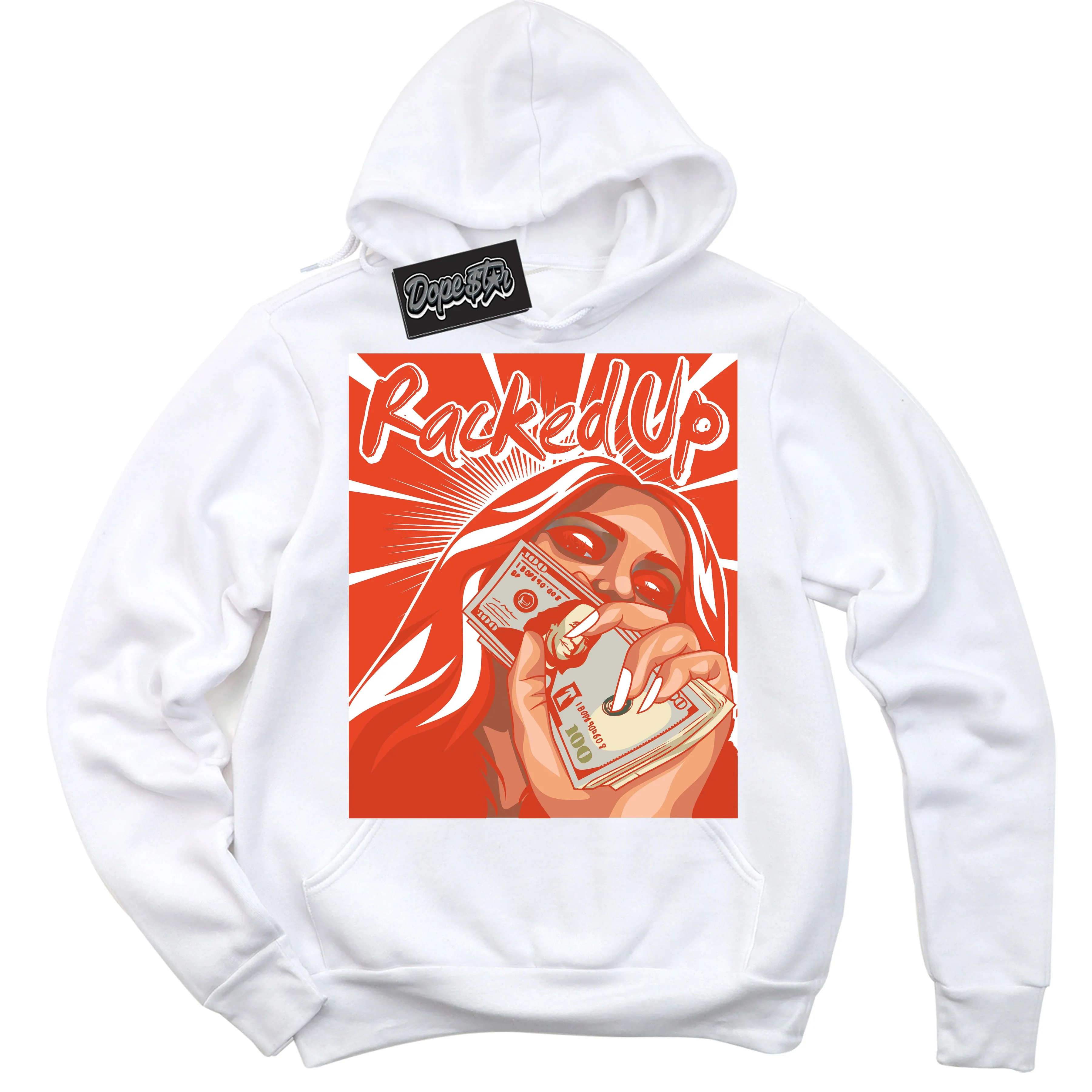Cosmic Clay Dunk Sneaker Hoodie Racked Up Graphic