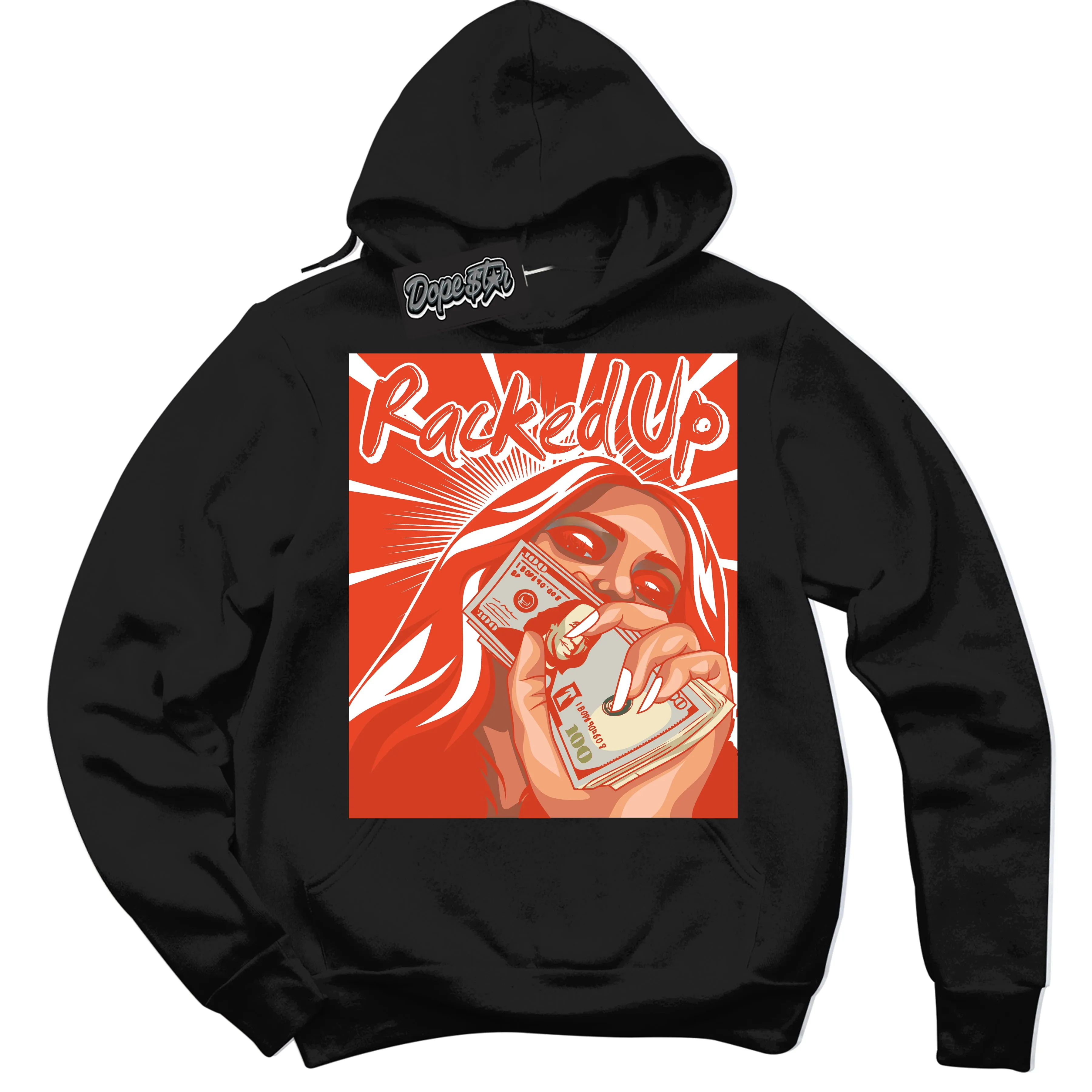 Cosmic Clay Dunk Sneaker Hoodie Racked Up Graphic