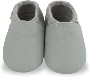Crib shoes baby moccasins for boys girls toddler soft leather baby walking shoes slippers