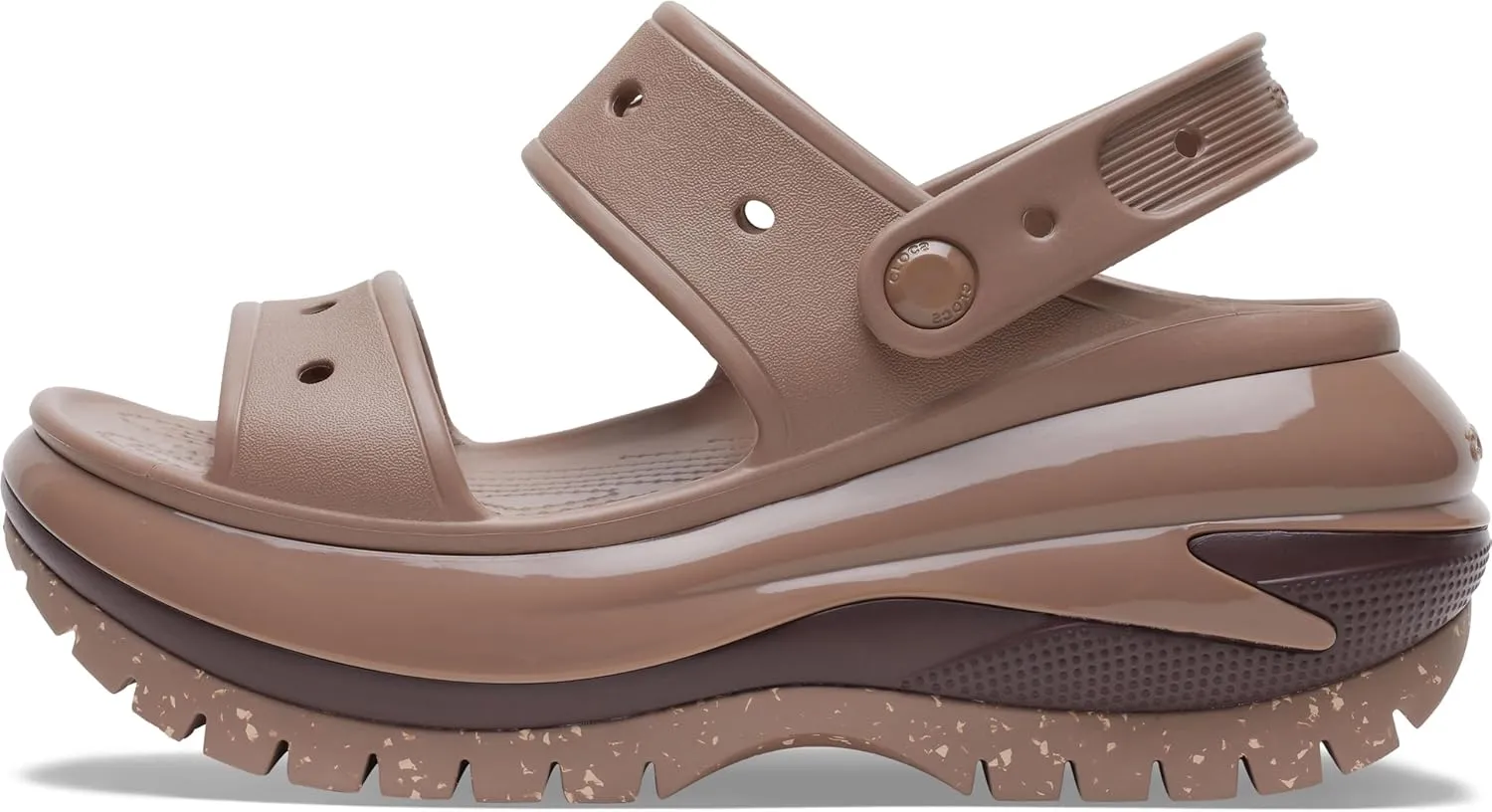 Crocs Unisex Classic Mega Crush Platform Sandals Wedge