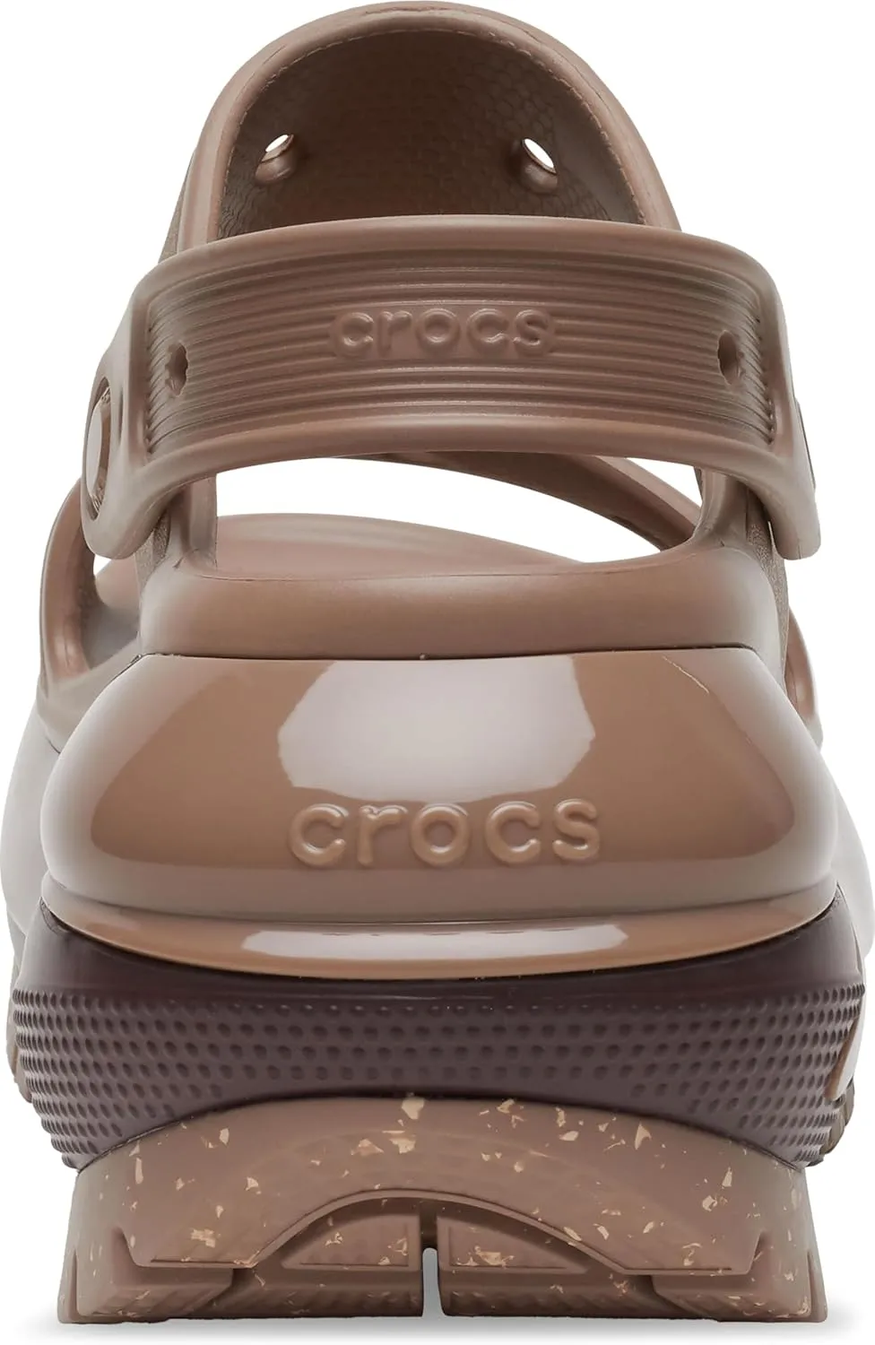 Crocs Unisex Classic Mega Crush Platform Sandals Wedge