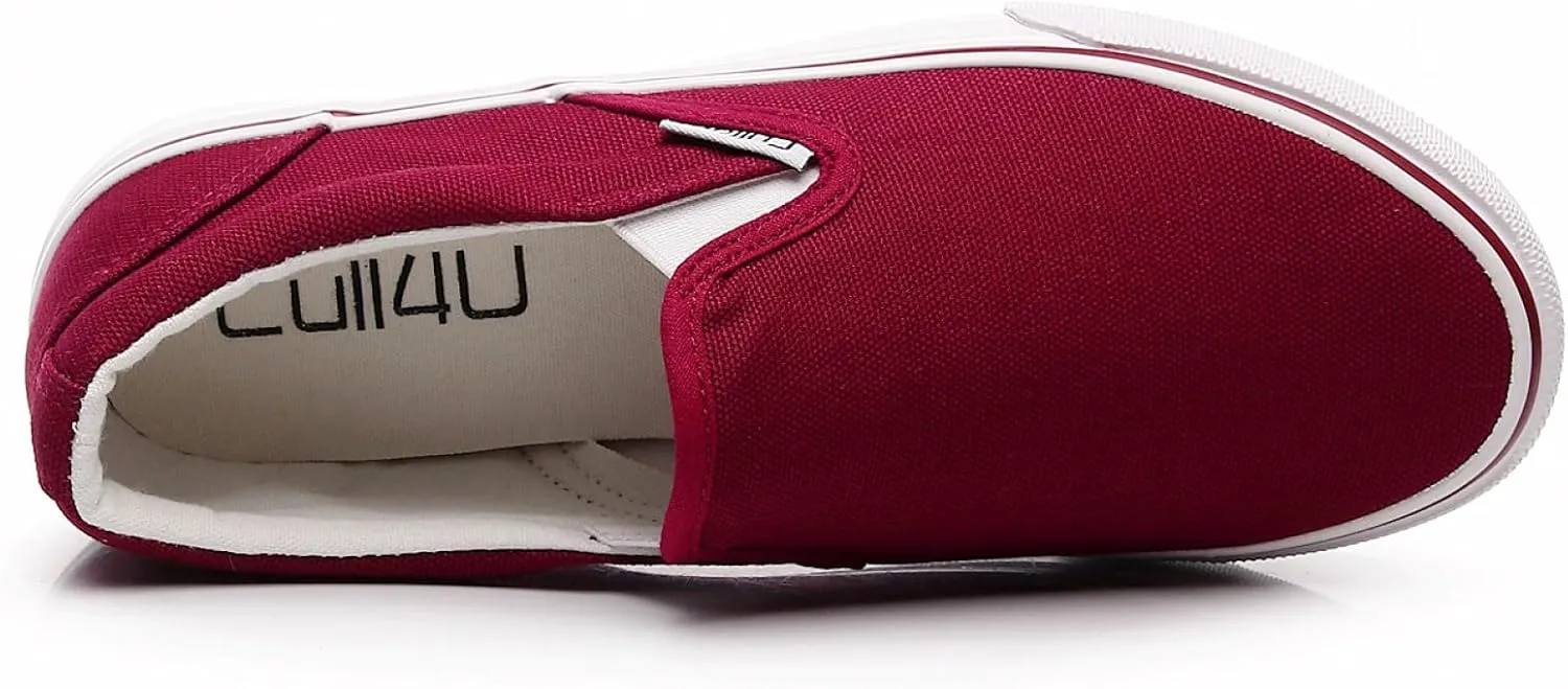 Cull4U Women's Classic Slip On Trainer Shoes