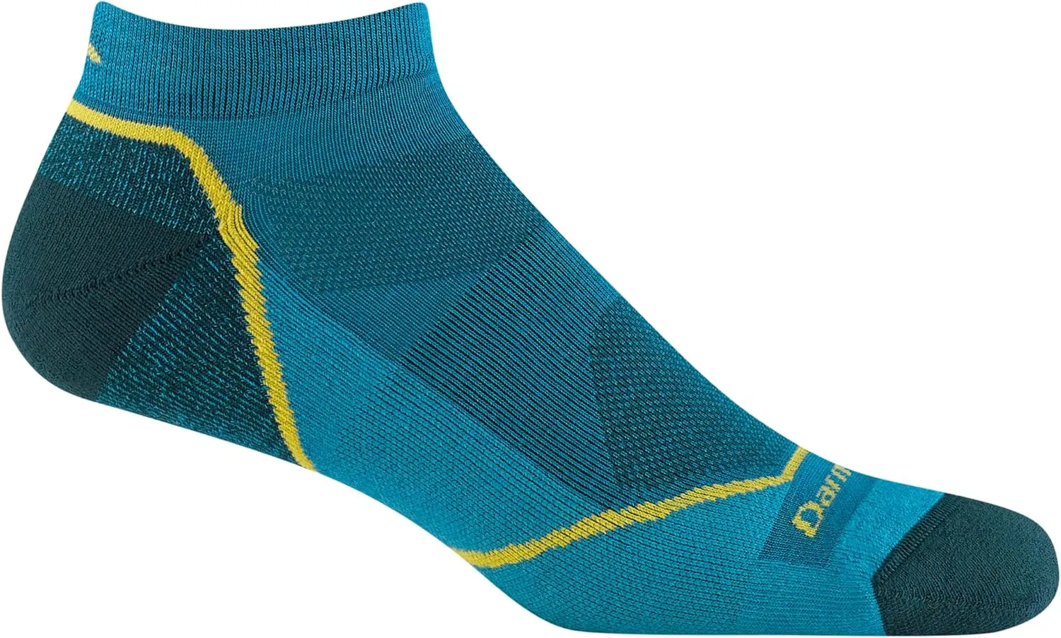 Darn Tough Men's Light Hiker No Show Lightweight with Cushion Hiking Sock (Style 1990) -