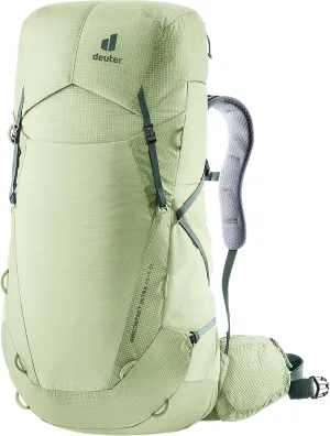 Deuter Women's Aircontact Ultra 45   5L SL Lightweight Trekking & Thru-Hiker, Mineral-Ivy, 55 Liters