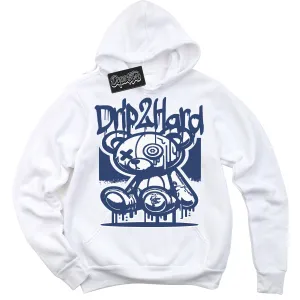 Diffused Blue 11s Sneaker Hoodie Drip 2 Hard Graphic