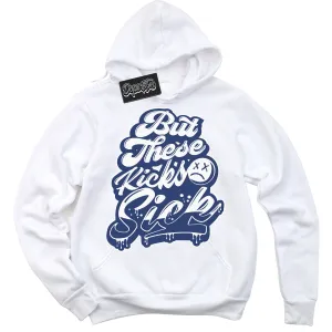 Diffused Blue 11s Sneaker Hoodie Kick Sick Graphic