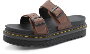 Dr. Martens Unisex Myles Black Brando Sandal