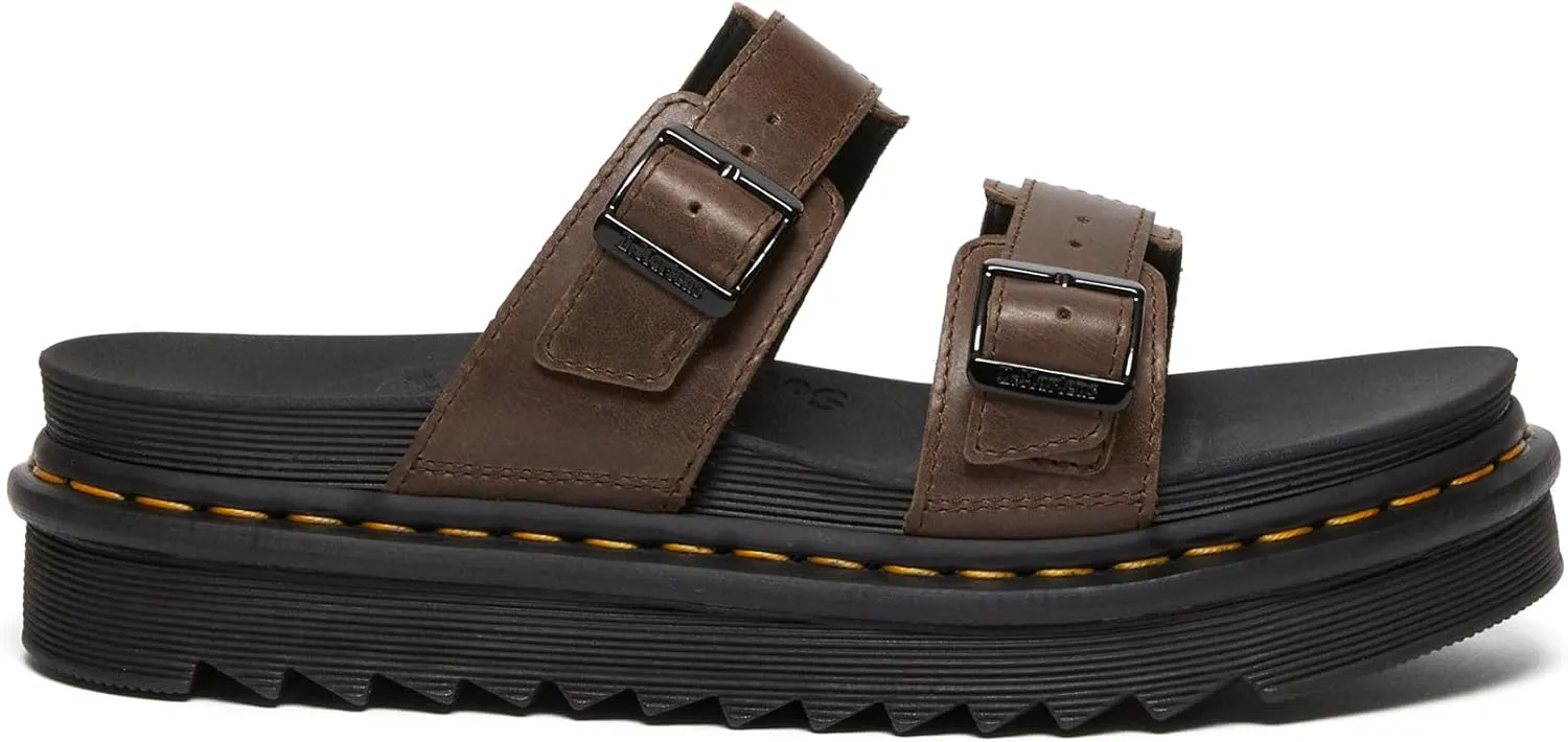Dr. Martens Unisex Myles Black Brando Sandal