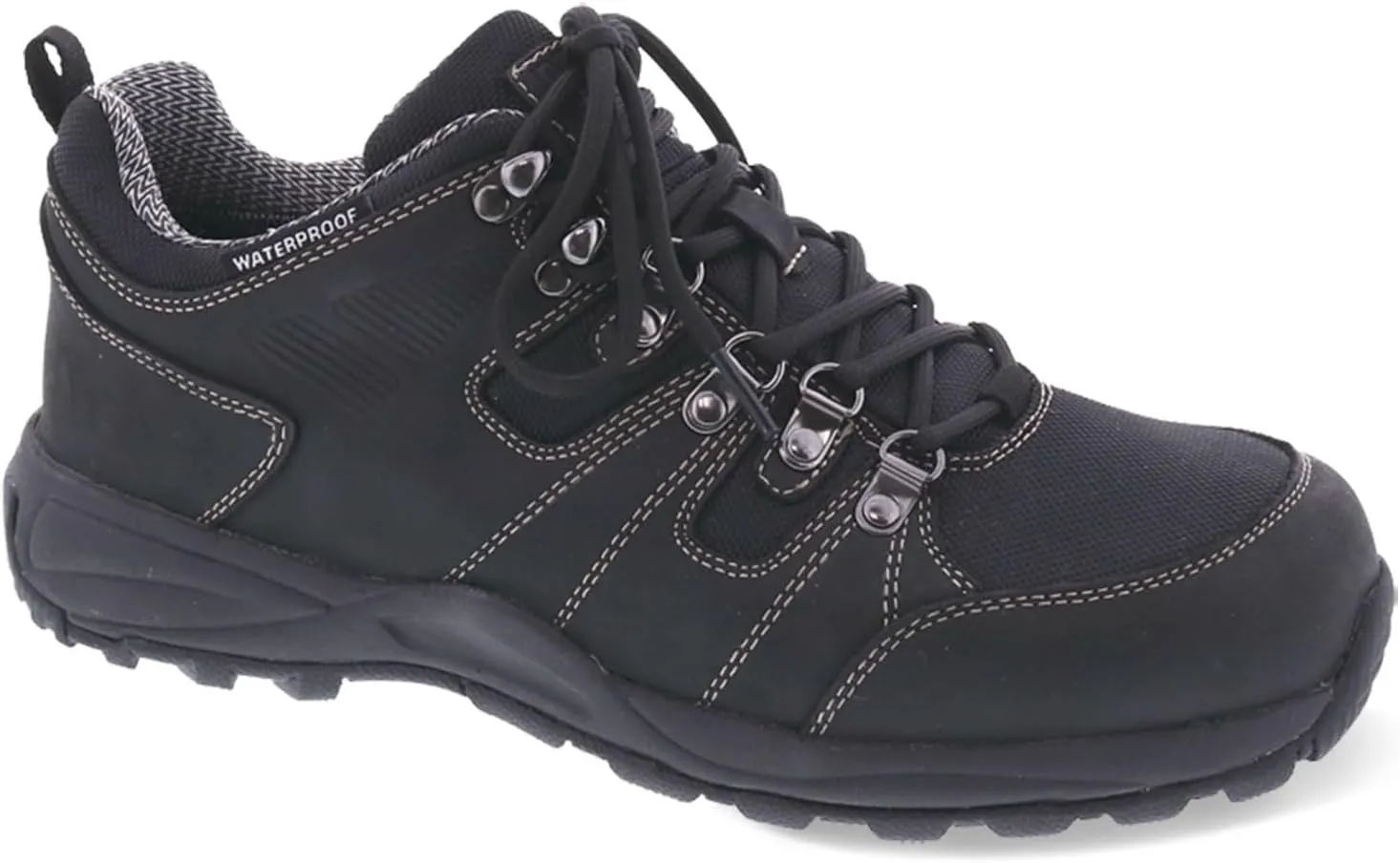 Drew Men's Canyon Black Leather 16 EEEE US