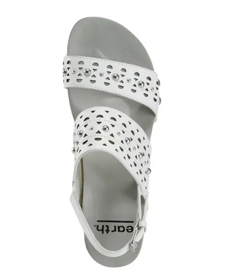Earth White Pine Toba Laser Cut Ladies Shoes 22460419592