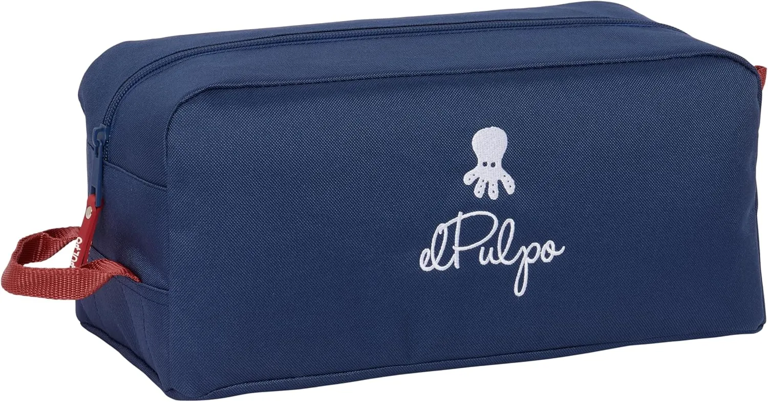 EL PULPO - Medium Shoe Cabinet, Multi-Purpose for Sports, Extracurricular, Football, Comfortable and Versatile, 34 x 18 x 15 cm, Navy, M, Casual, navy, M, Casual