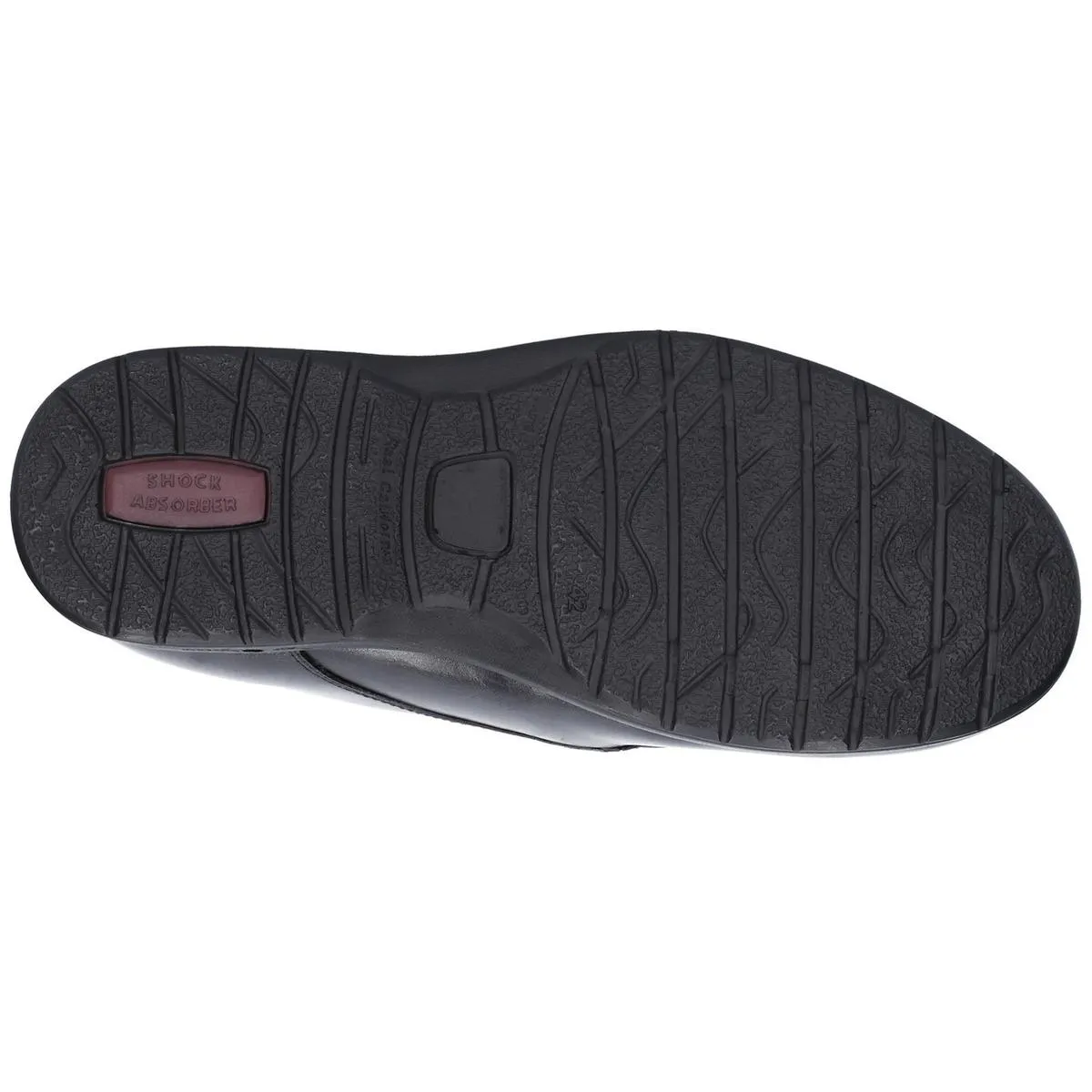 Fleet & Foster Fred Dual Fit Moccasin Black