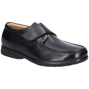 Fleet & Foster Fred Dual Fit Moccasin Black