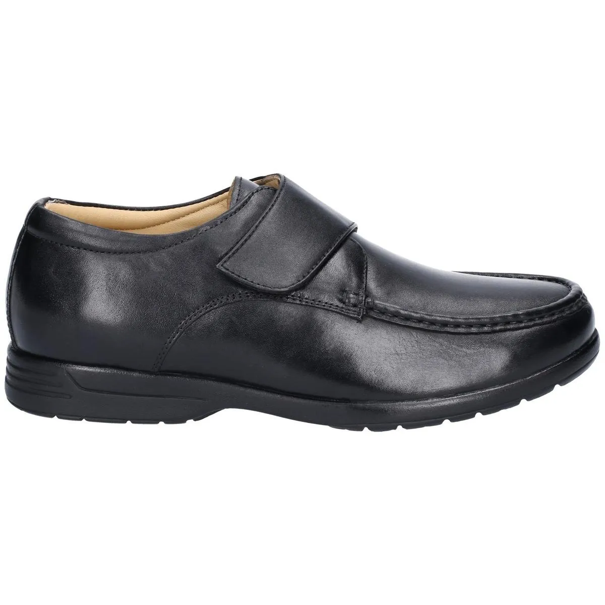 Fleet & Foster Fred Dual Fit Moccasin Black