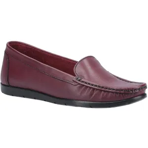Fleet & Foster Tiggy Slip On Loafer Wine