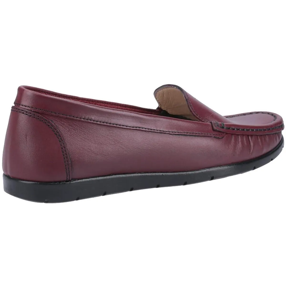 Fleet & Foster Tiggy Slip On Loafer Wine