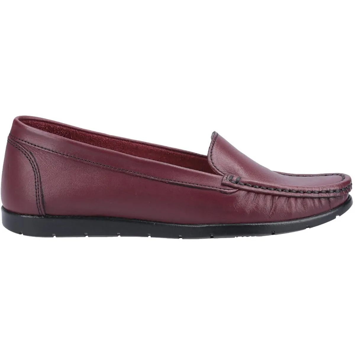 Fleet & Foster Tiggy Slip On Loafer Wine