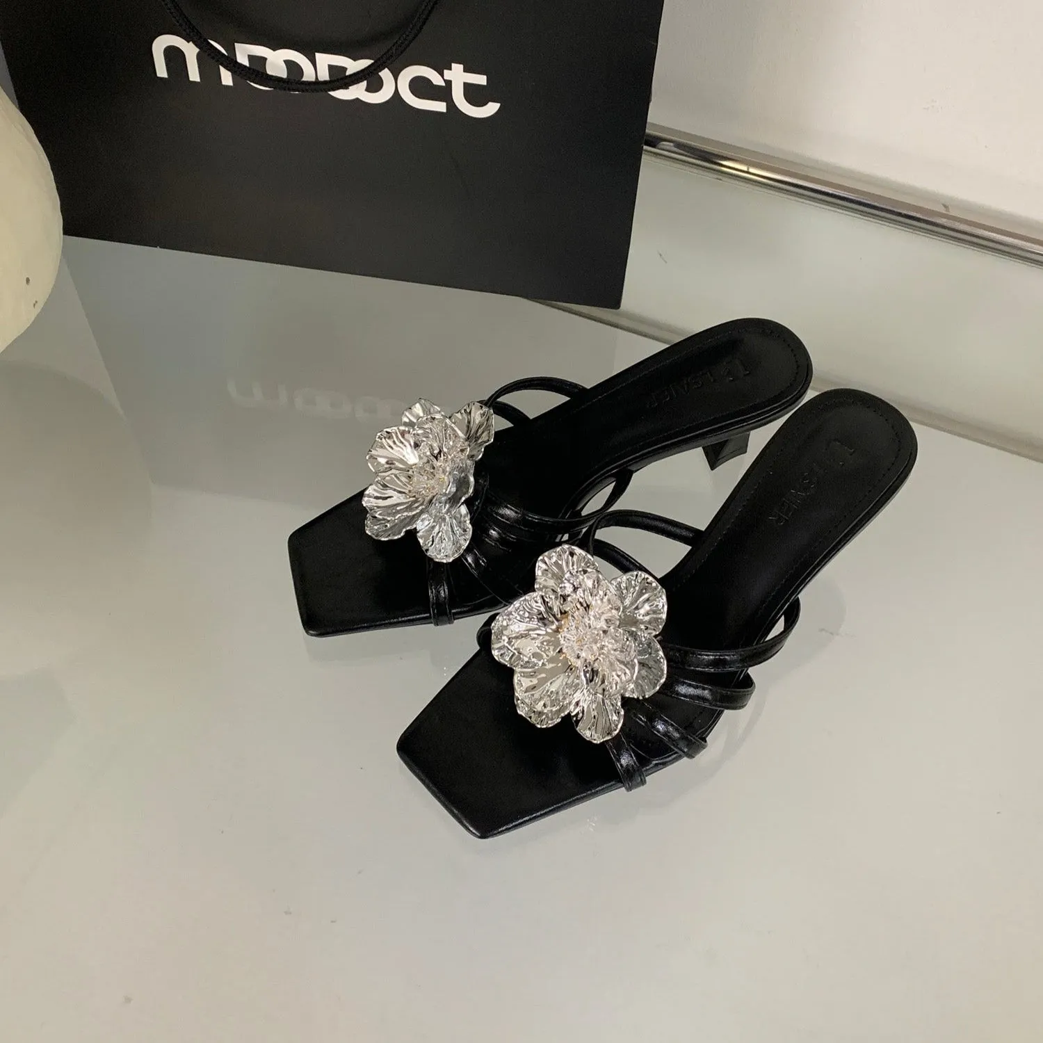 Fleur Charm Sandals