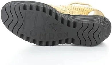 FLY London Women's Yala376fly Perf Wedge Sandal