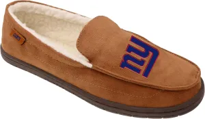 FOCO Men's NFL Football Team Logo Moccasin Slippers