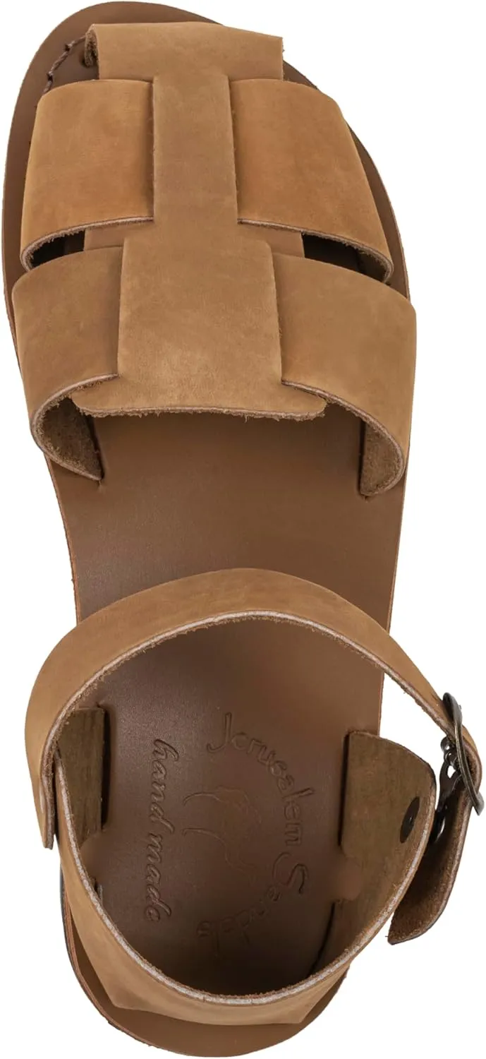 Gemma - Leather Adjustable Strap Sandal - Womens Sandals