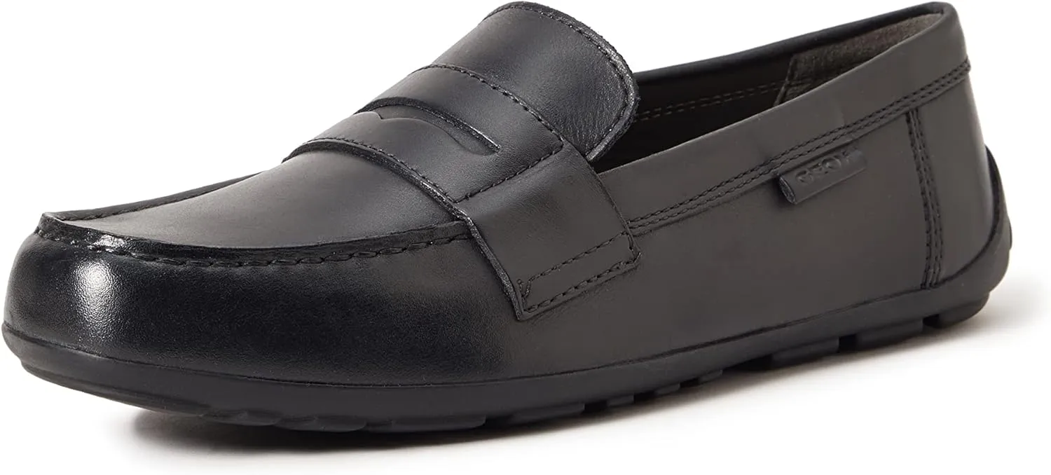 Geox Boys' J New Fast Moccasin