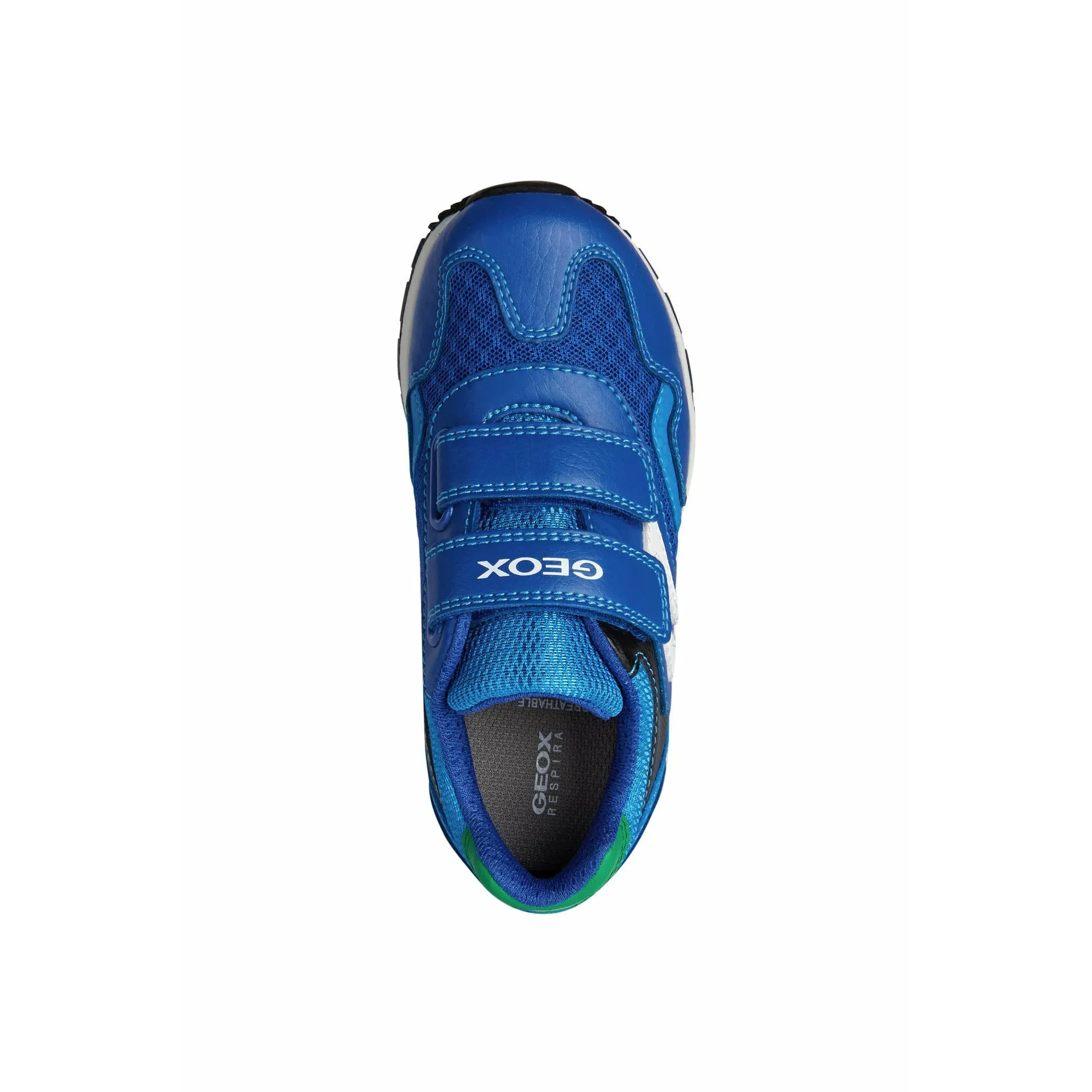 Geox Boys Twin Velcro Trainer J0415A