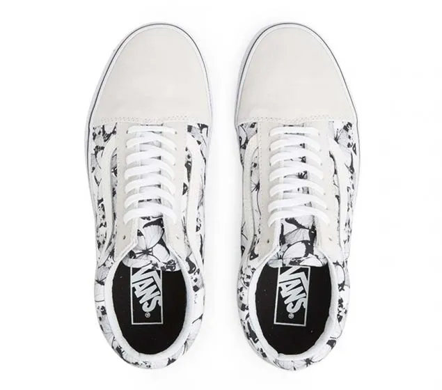 Giveaway offer | OLD VANS WHITE | SKOOL Responsive service TRUE (BUTTERFLY) BLACK