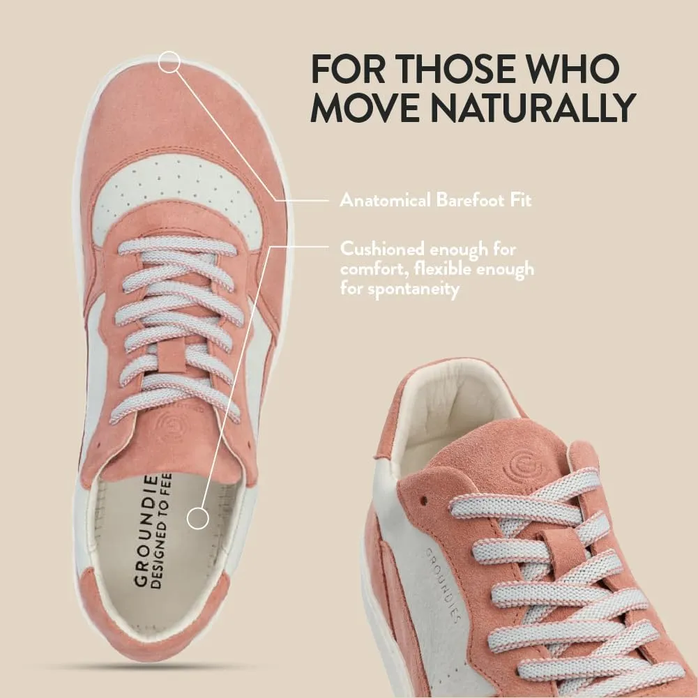 GROUNDIES Nova Barefoot Shoes for Women - Trainer Sneakers for Women with Foot-Friendly Wide Toe Box, Neutral Footbed, and Non Slip Zero Drop Outsole
