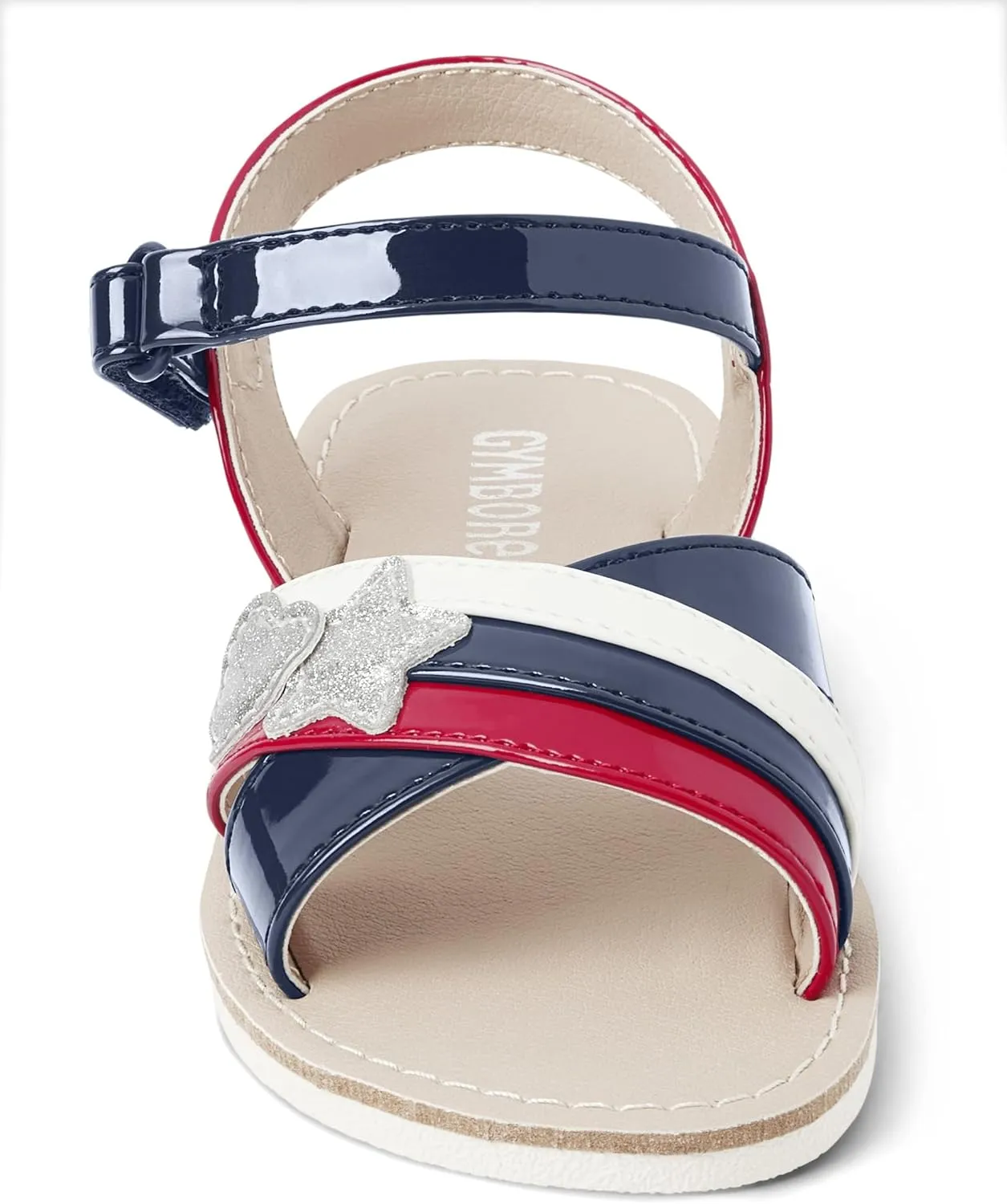 Gymboree Girl's Toddler Flat Sandal with Adjustable Ankle Strap
