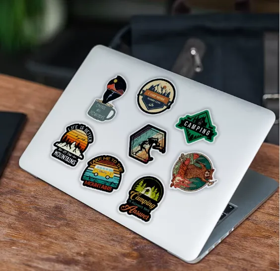 Happy Hiker Sticker