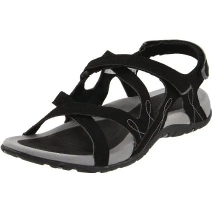 HI-TEC WAIMEA FALLS WOMENS SANDAL BLK/GR