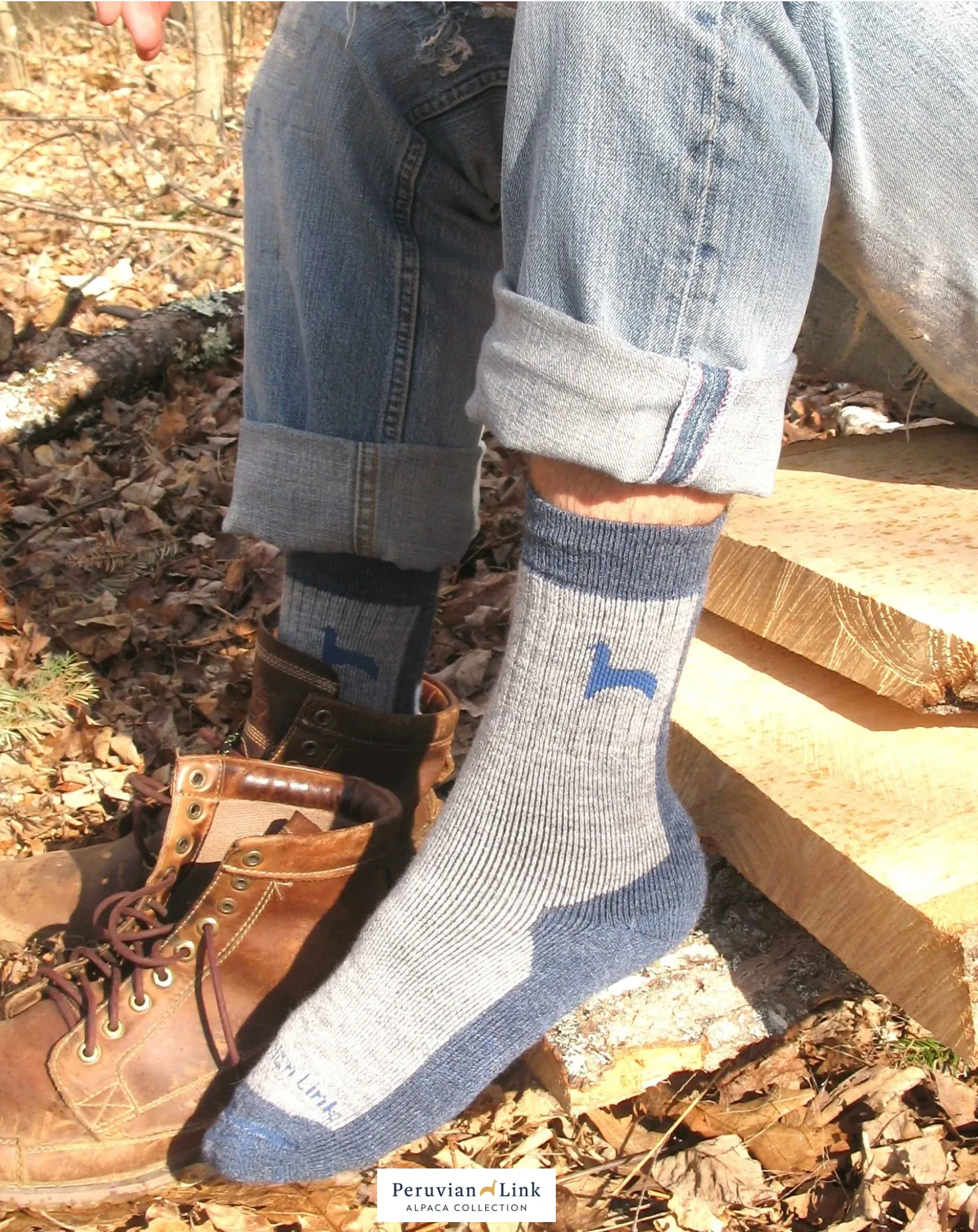 Hiker Socks - Denim