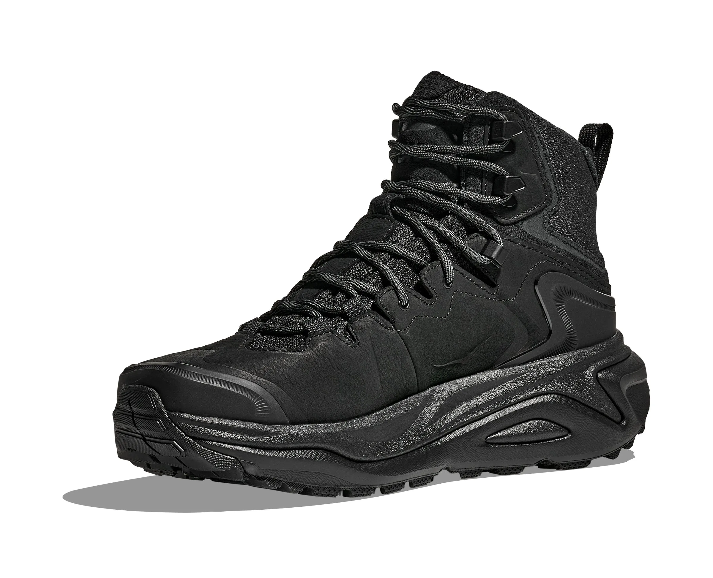 Hoka Black/Black Kaha 3 GTX Men's Hiking Shoes 1162530-BBLC