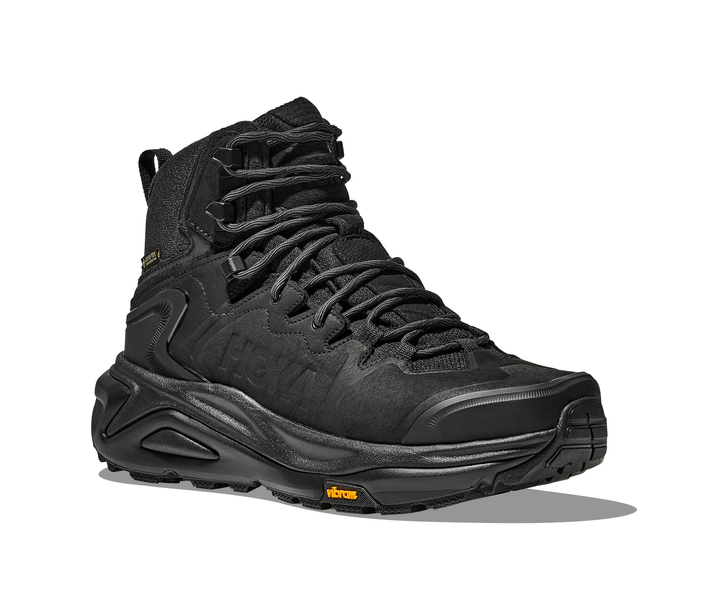 Hoka Black/Black Kaha 3 GTX Men's Hiking Shoes 1162530-BBLC