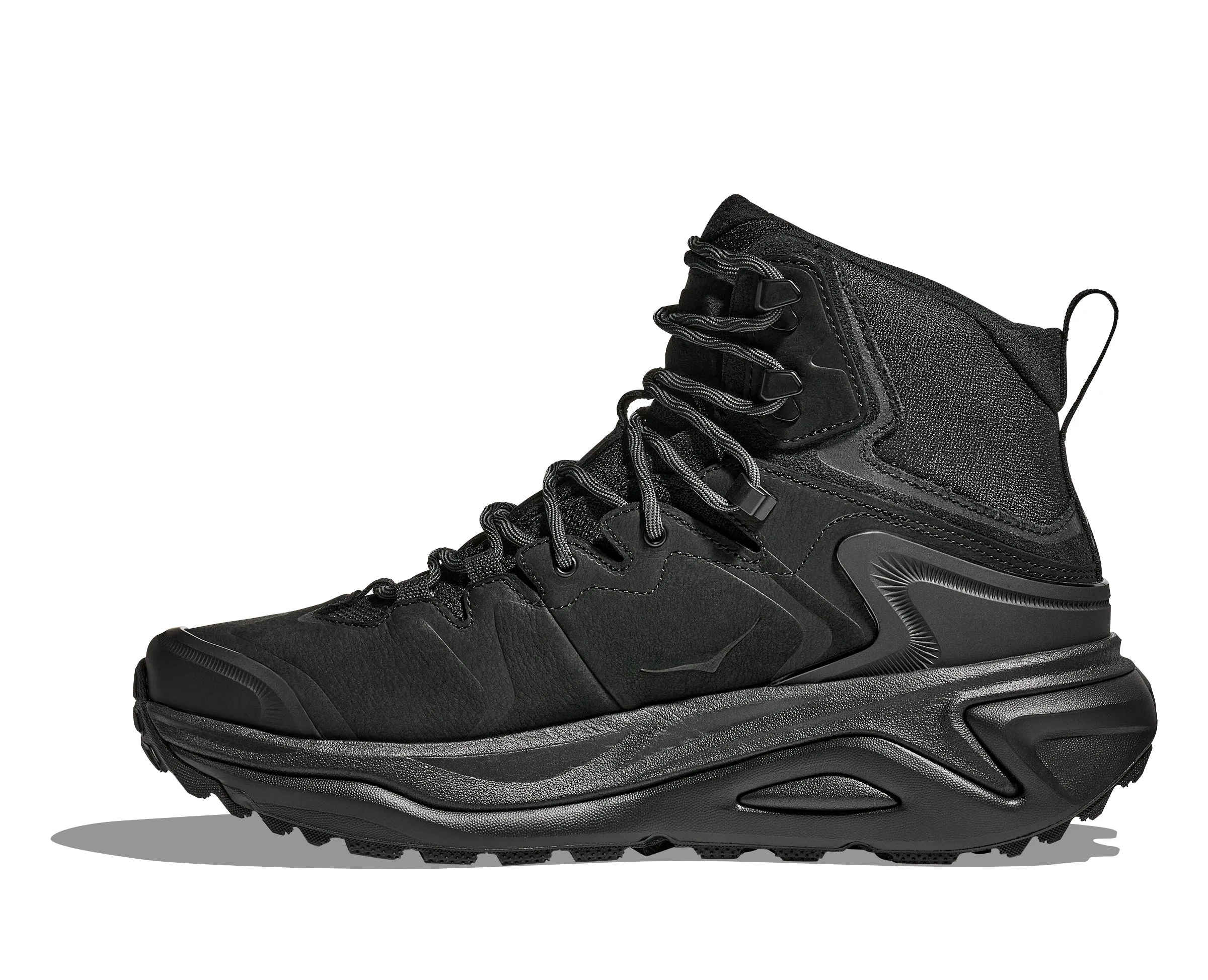 Hoka Black/Black Kaha 3 GTX Men's Hiking Shoes 1162530-BBLC