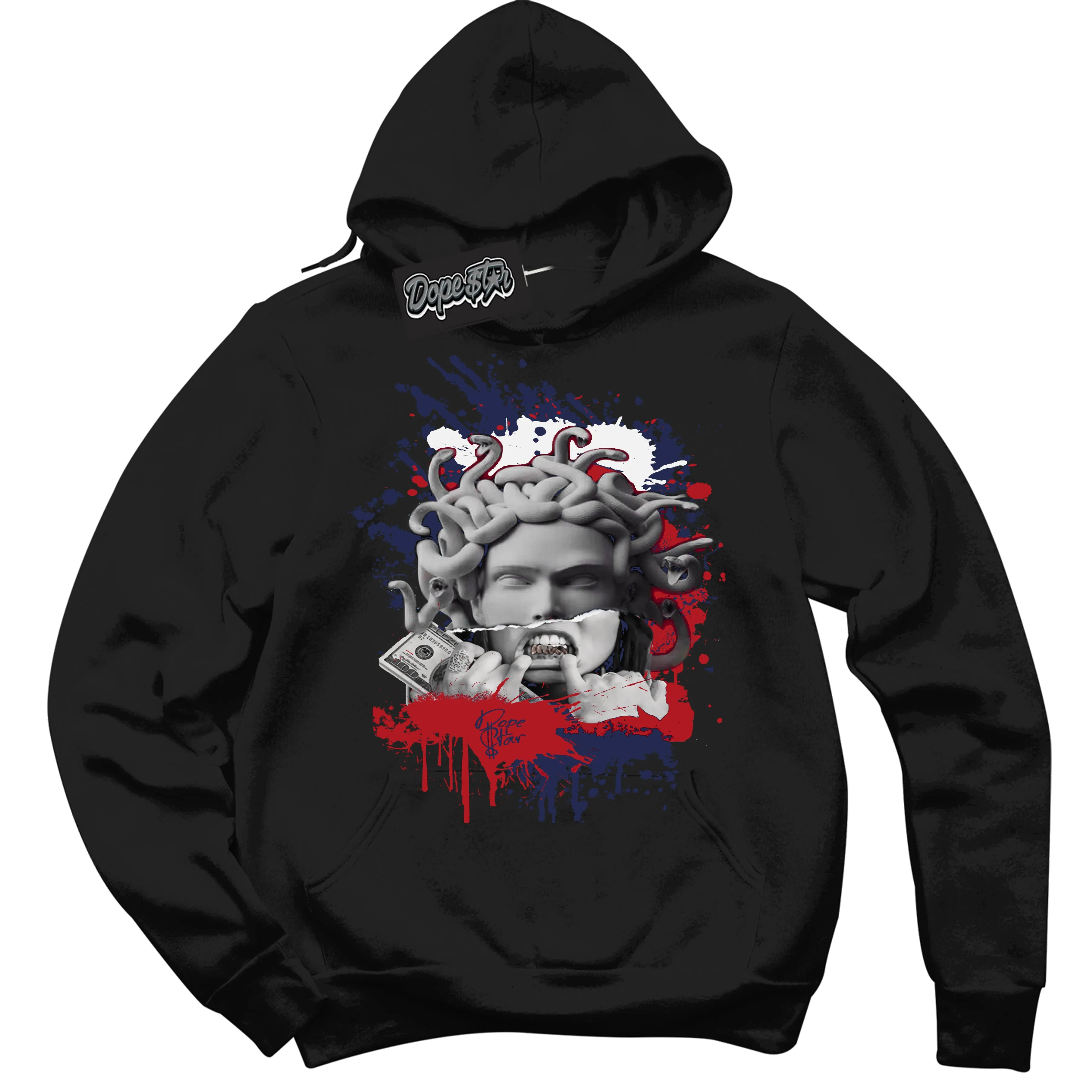 Howard University 1s Sneaker Hoodie Medusa Graphic