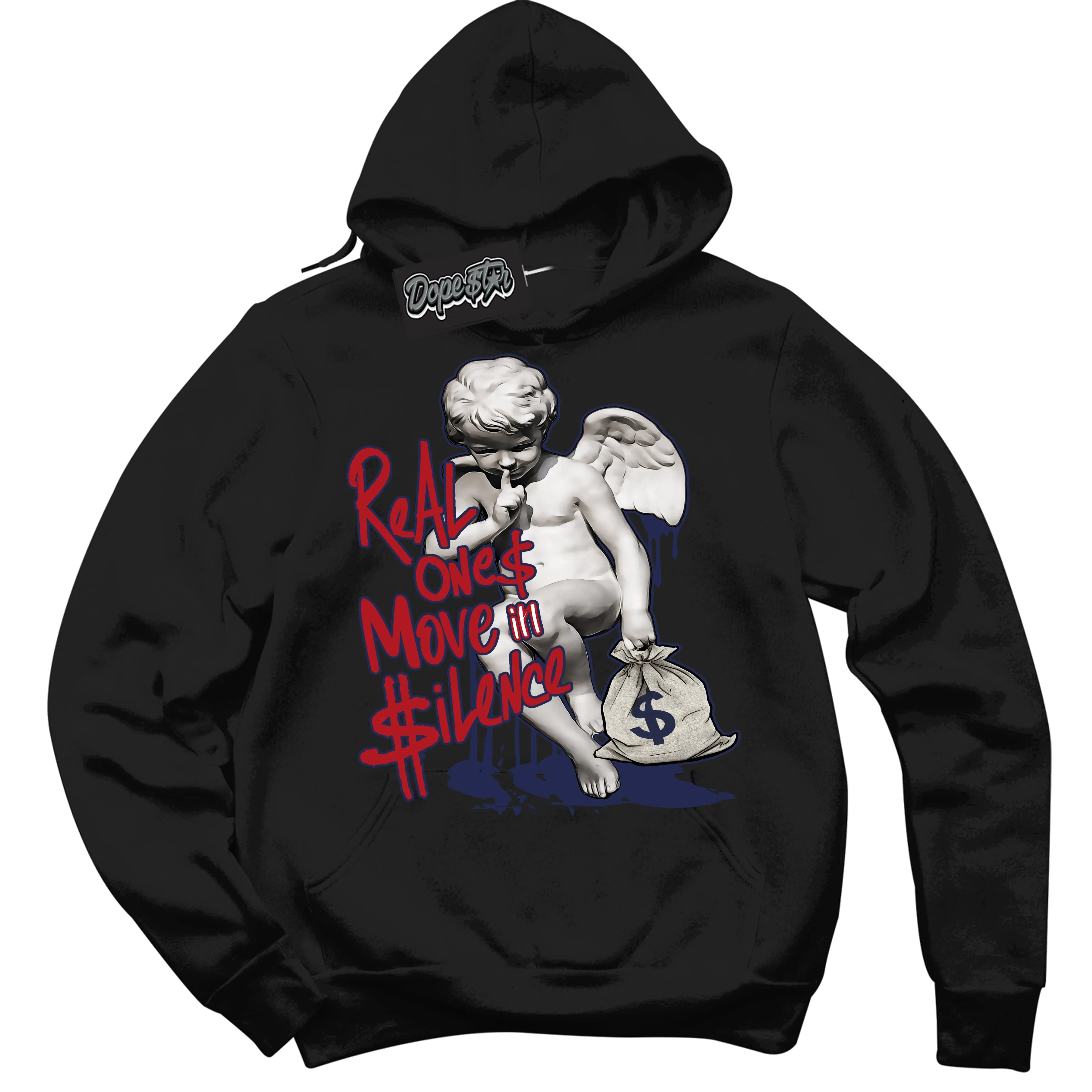 Howard University 1s Sneaker Hoodie Real Ones Cherub Graphic