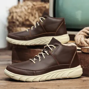 Hudson Leather Sneakers