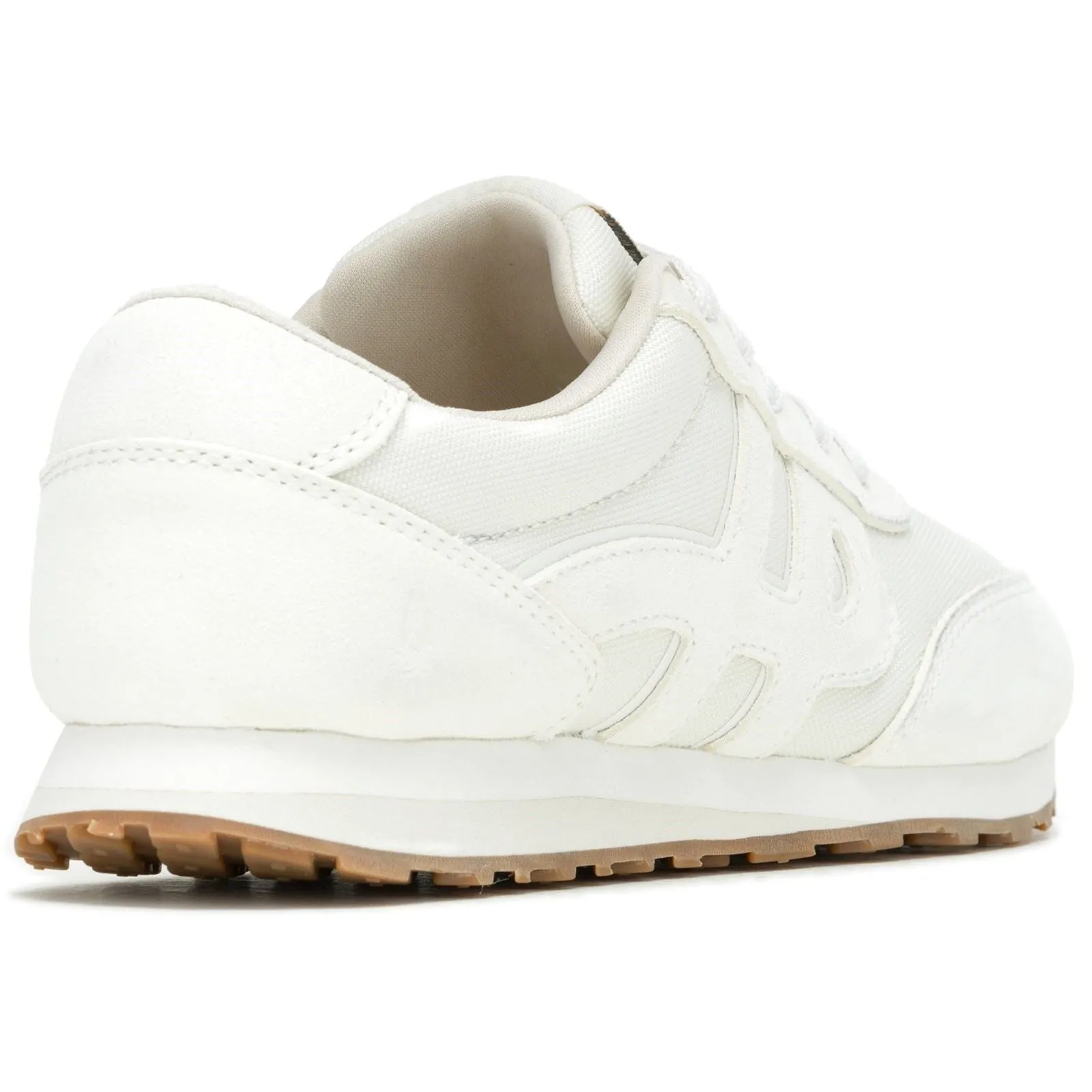 Hush Puppies Seventy8 Leather Women's Cream Trainers